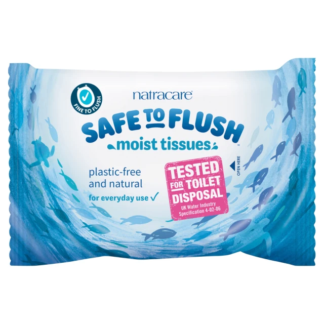 Natracare 30 Moist Tissues