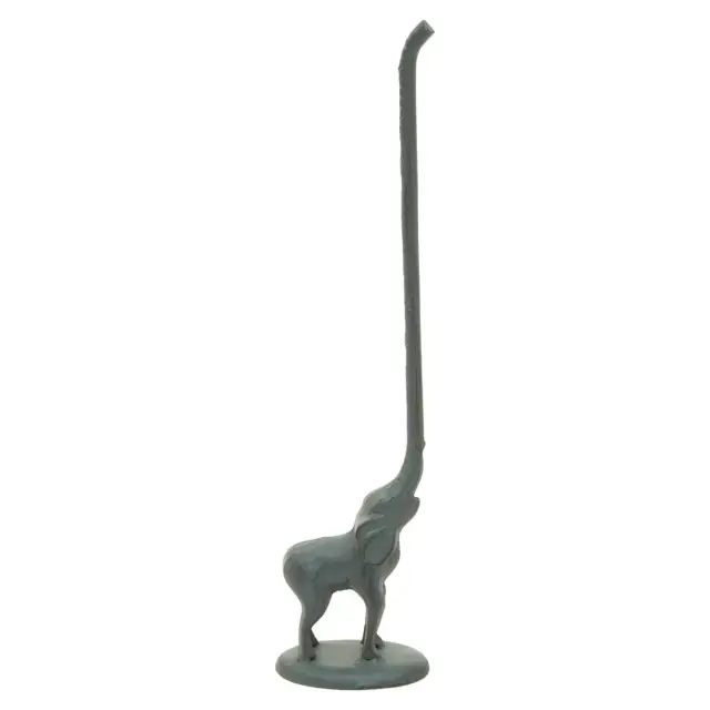 Fauna Grey Finish Elephant Toilet Roll Holder