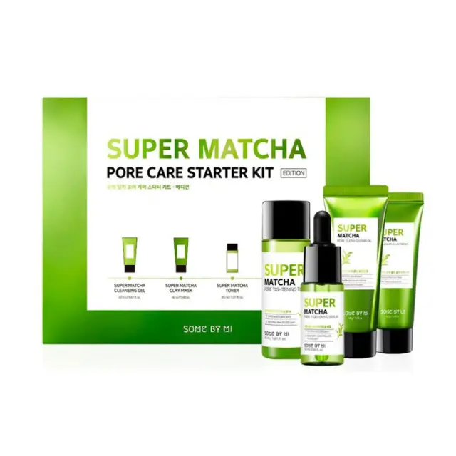Some By Mi Super Matcha Pore Care Starter Kit Travelsized Gift Box