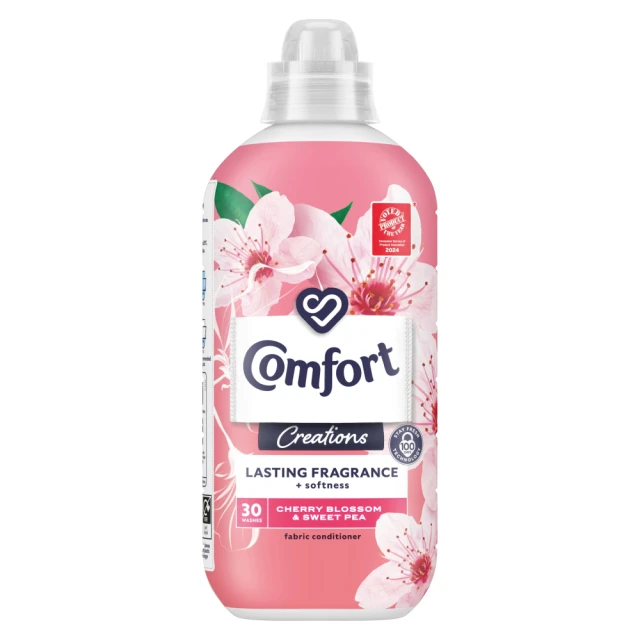 Comfort Creations Fabric Conditioner Cherry Blossom 30 Washes 900ml