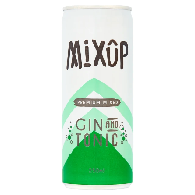 Mix Up Gin And Tonic 250Ml (Abv 4%)