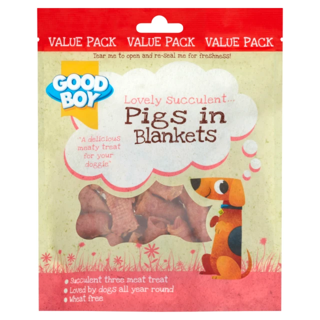 Good Boy Pigs in Blankets