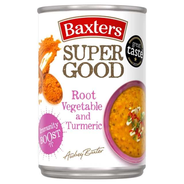 Baxters Super Good Root Veg & Turmeric Soup 400g