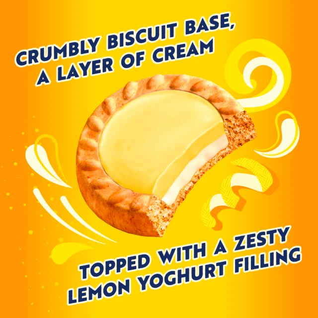 Mcvitie'S Tartlets Lemon Flavour 100G