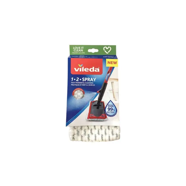 VILEDA 1.2 SPRAY SPRAY MOP REFILL PAD