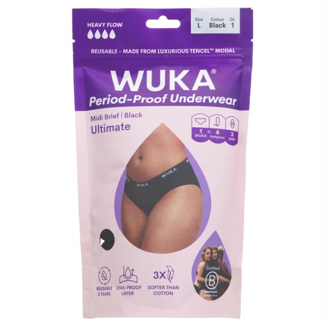 Wuka Period Pant Heavy Flow L