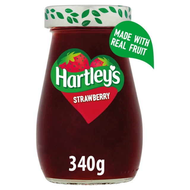 Hartley's Best Strawberry Jam 340G