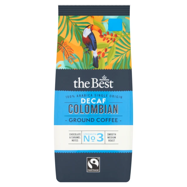 Morrisons The Best Colombian Decaf Roast & Ground Coffee 227G