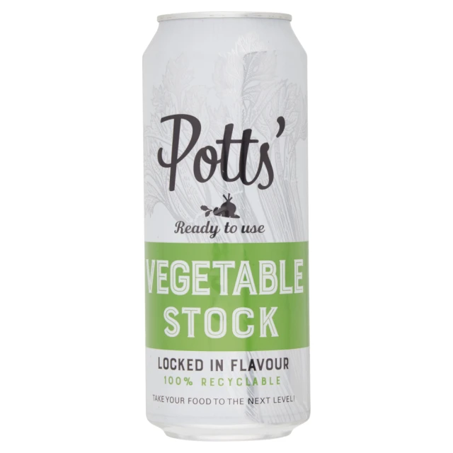 Potts - Vegetable Stock In a Can - 500ml