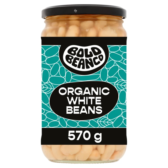 Bold Bean Co Organic White Beans 570g