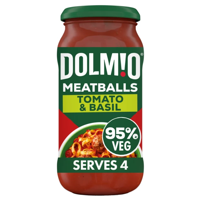Dolmio Bolognese Meatball Tomato And Basil Pasta Sauce 450g