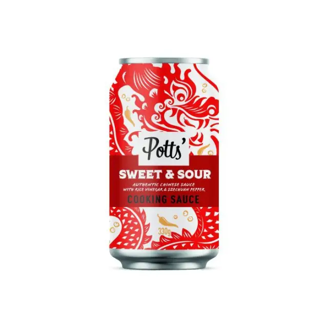 Potts - Sweet and Sour Sauce with Szechuan Pepper in a Can - 330g