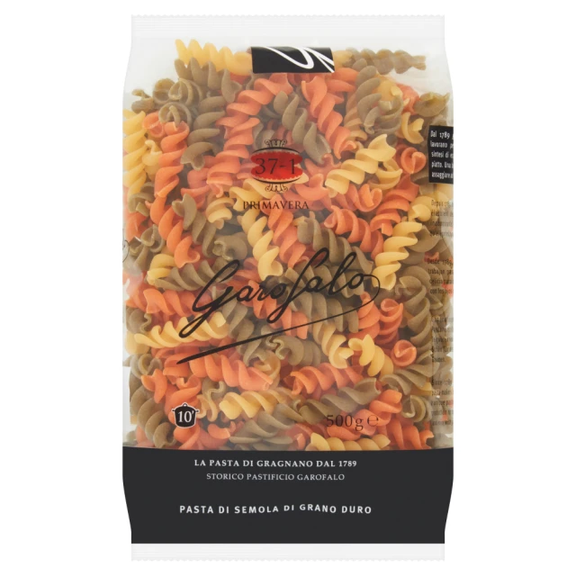 Garofalo - Fusilli Tricolore Dry Pasta - 500g