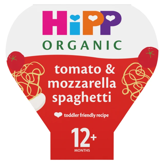 HiPP Organic Tomato and Mozzarella Spaghetti 12+ Months 230G