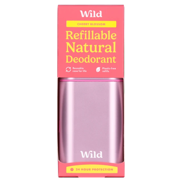 Wild Cherry Blossom Refillable Natural Deodorant 40g