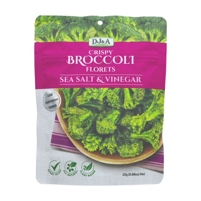 Dj&a Salt & Vinegar Broccoli Floret - 25G