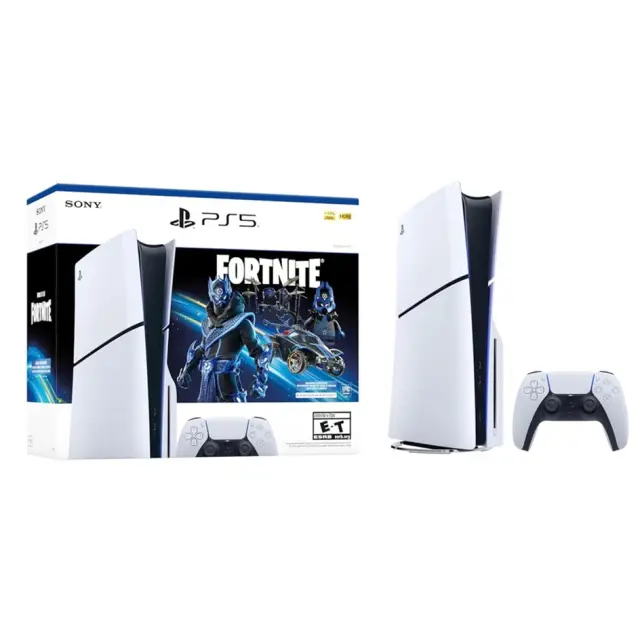 Sony PlayStation 5 - Console Slim - Disc Edition + Fortnite