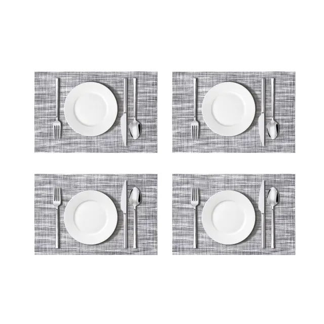 Placemat Set of 4, 70%PVC+30%PET