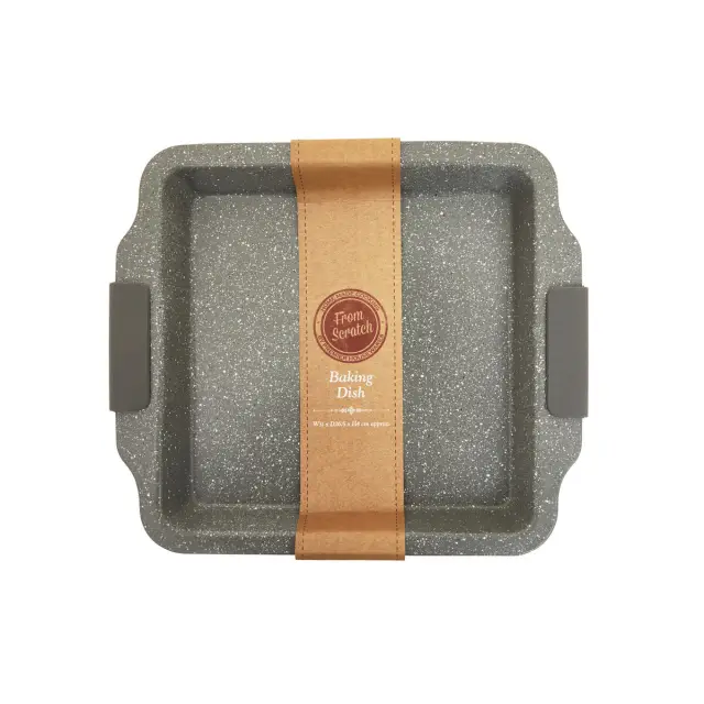 From Scratch Large Grey Square Roasting Tin