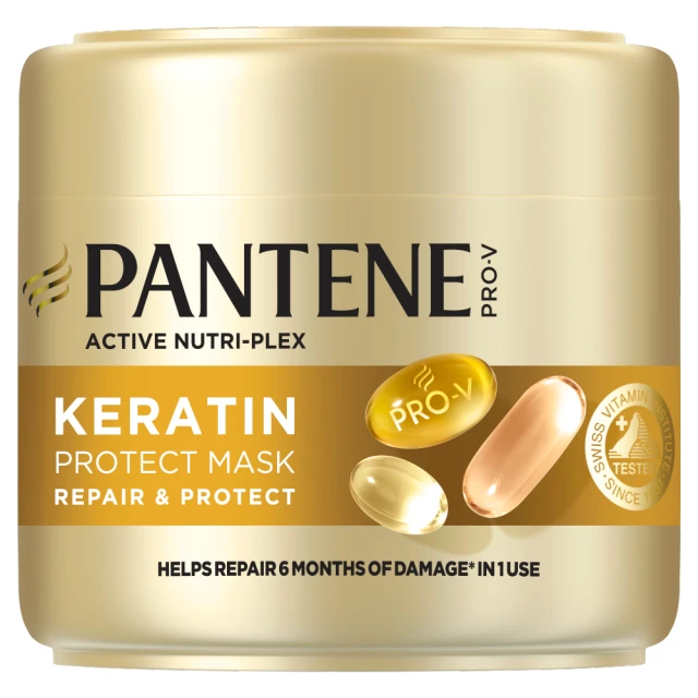 Pantene Pro-V Repair & Protect Keratin Protect Hair Mask 300ml for Dry and Damaged Hair