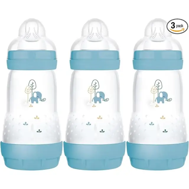 MAM Easy Start 260ml Bottle - 3pk boy