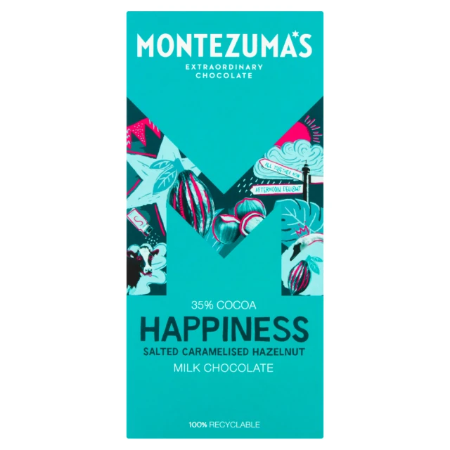 Montezuma's Milk Chocolate Happiness - 90G