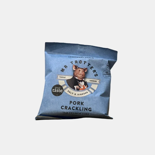 Mr Trotter's - Salt & Vinegar Pork Crackling - 30g