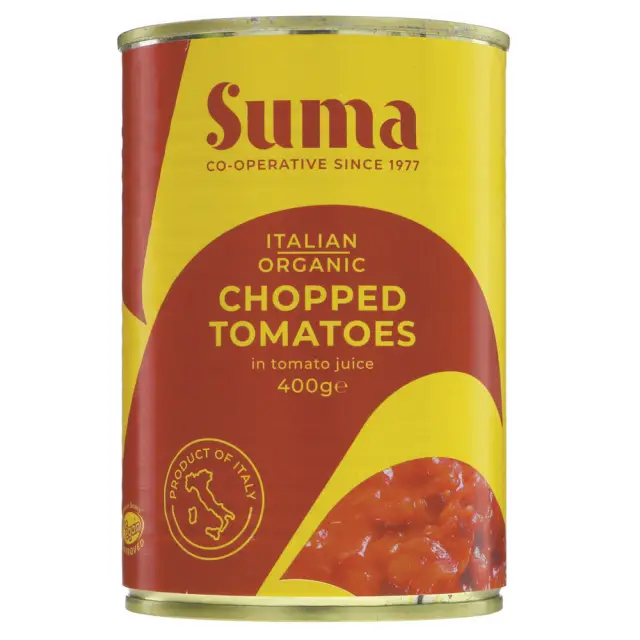 Suma Organic Tomatoes - chopped; organic - 400G