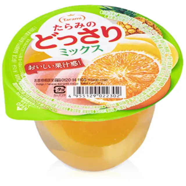 TARAMI Mixed Fruit Jelly 6p 230g/box 綜合水果果凍 6入 230g/盒