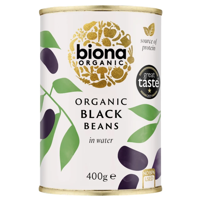 Biona Organic Black Beans 400g