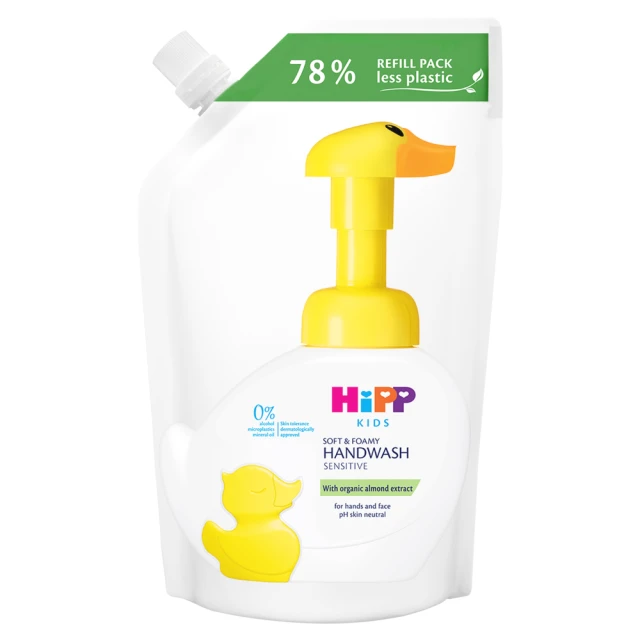HiPP Kids Soft & Foamy Duck Handwash Refill 250ml