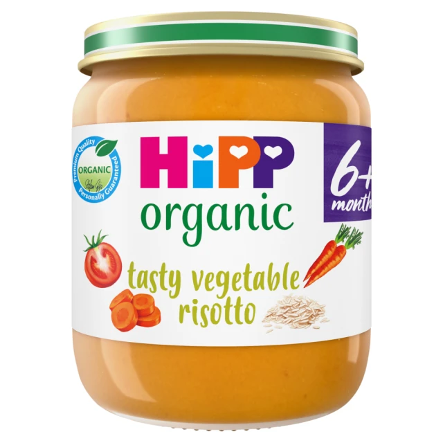 HIPP Organic Vegetable Risotto 6+ Months 125G