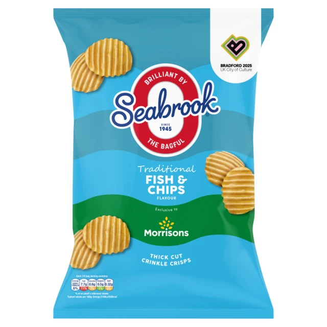 Seabrook Fish & Chips 125G