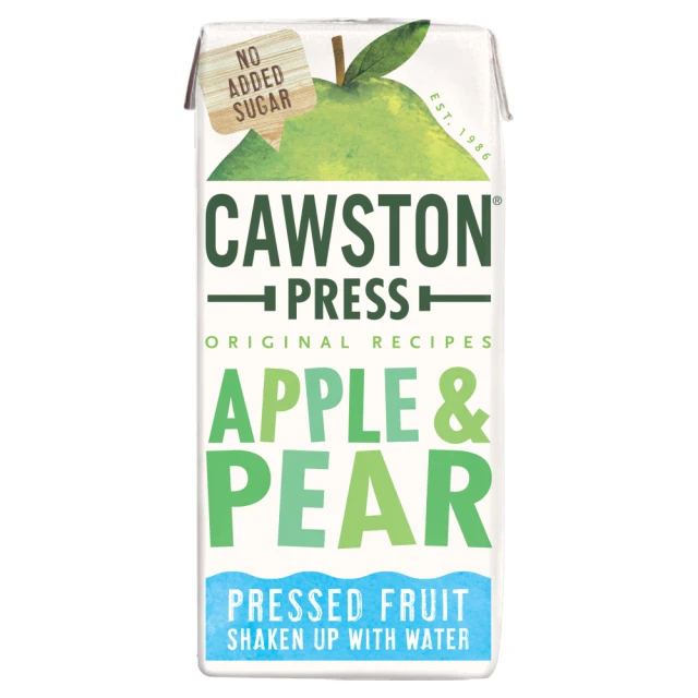 Cawston Press - Apple & Pear Juice Drink - 18 x 200ml