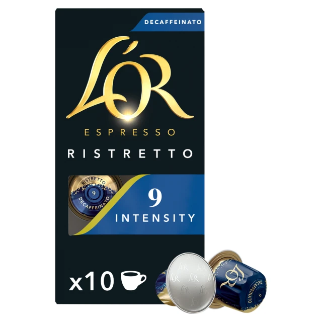 L'Or Espresso Ristretto Decaffeinato X 10 Capsules 52G