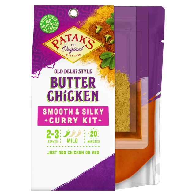 Patak'S Butter Chicken Curry Meal Kit 270G