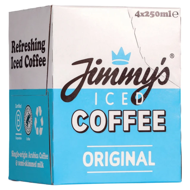 Jimmy'S Iced Coffee Original 4 X 250Ml