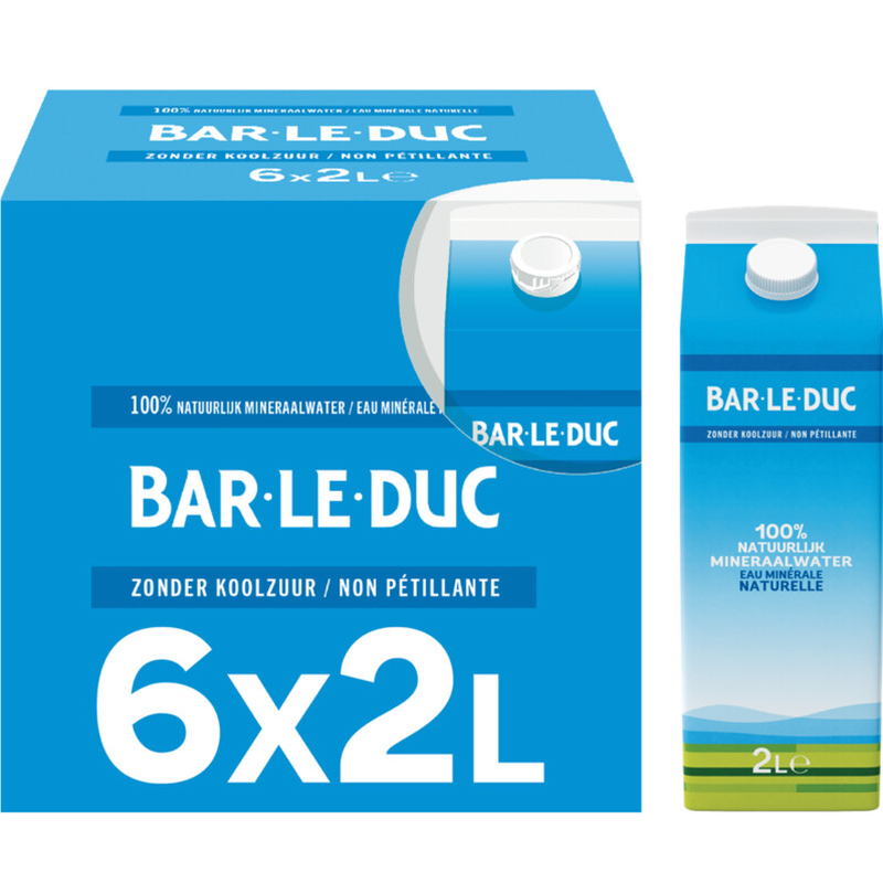 Bar Le Duc Mineral Water 6x2L