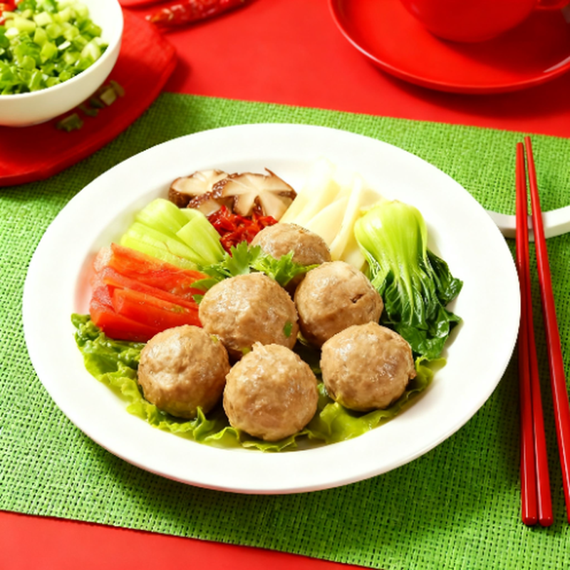万江牛肉鸡肉丸 2