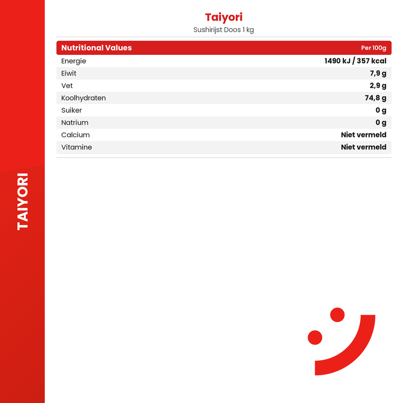Taiyori Sushi Rice 1kg 2