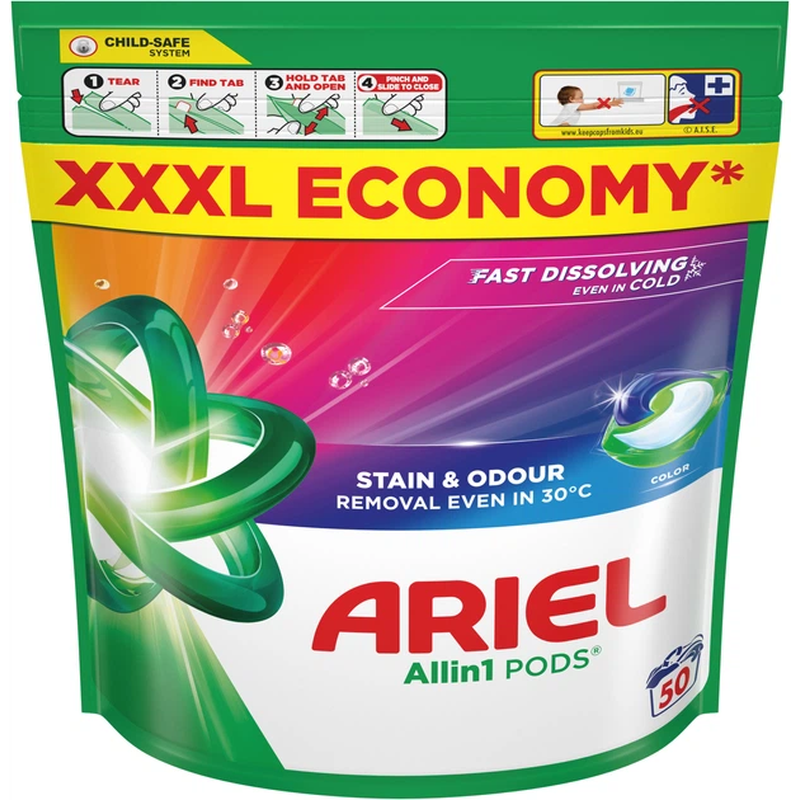 Ariel彩色洗衣胶囊